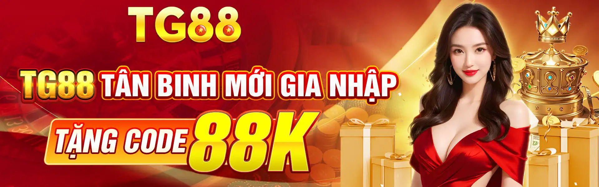 Banner thông tin và hỗ trợ TG88